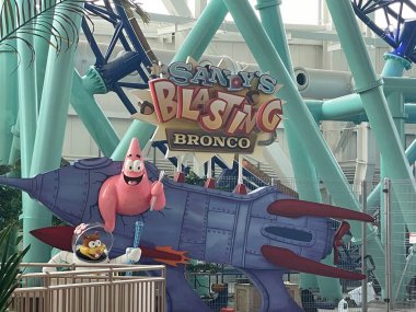 Doğu Rutherford, New Jersey 'deki American Dreams alışveriş merkezinde 12 Mayıs 2022' de Nickelodeon Evreni. Amerika Birleşik Devletleri 'ndeki en büyük kapalı eğlence parkı..