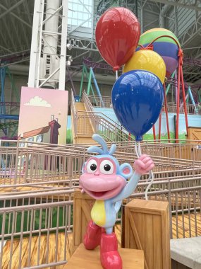 Doğu Rutherford, New Jersey 'deki American Dreams alışveriş merkezinde 12 Mayıs 2022' de Nickelodeon Evreni. Amerika Birleşik Devletleri 'ndeki en büyük kapalı eğlence parkı..