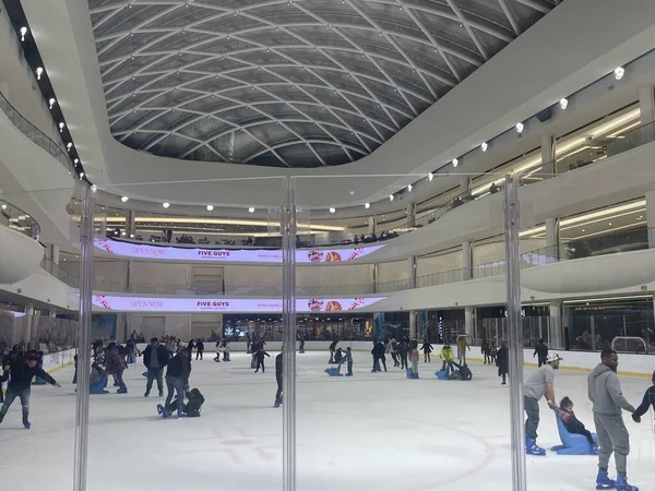 East Rutherford Mar Ice Rink American Dream Gran Complejo Comercial —  Fotos de Stock