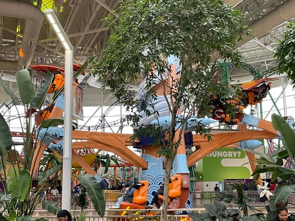 East Rutherford New Jersey Mar Nickelodeon Universe Centro Comercial American —  Fotos de Stock