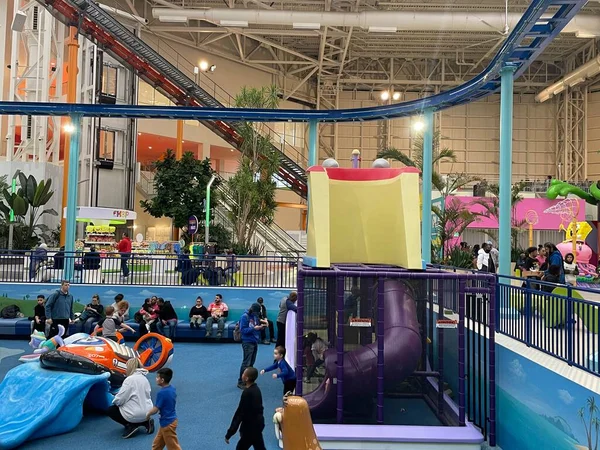 East Rutherford New Jersey Mar Nickelodeon Universe American Dreams Mall — 스톡 사진