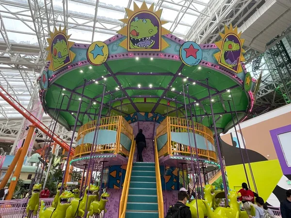 East Rutherford New Jersey Mar Nickelodeon Universe American Dreams Mall — стокове фото