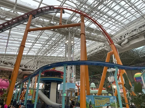 Doğu Rutherford, New Jersey 'deki American Dreams alışveriş merkezinde 12 Mayıs 2022' de Nickelodeon Evreni. Amerika Birleşik Devletleri 'ndeki en büyük kapalı eğlence parkı..