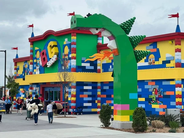 Goshen Maj Bricktopia Legoland Goshen Nowy Jork Jak Widać Maja — Zdjęcie stockowe