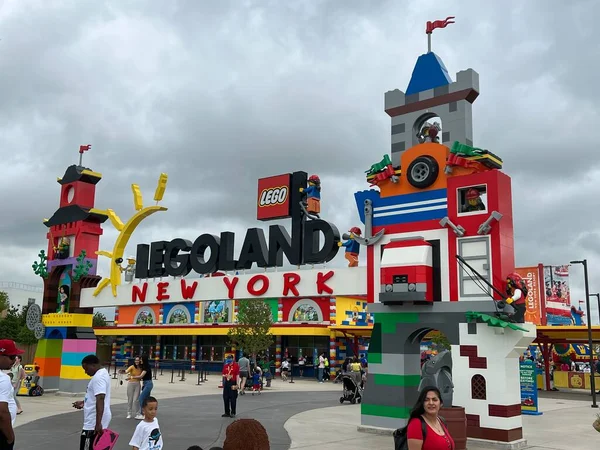 Goshen Maggio Ingresso Legoland Goshen New York Visto Maggio 2022 — Foto Stock