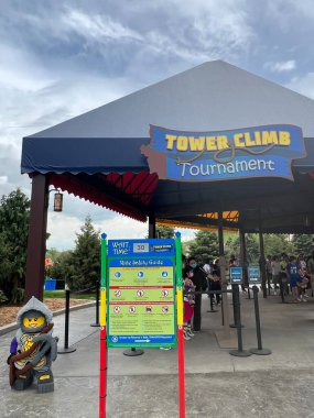 GOSHEN, NY - 14 Mayıs: Lego Şehri Goshen, New York 'ta 14 Mayıs 2022' de görüldüğü gibi.