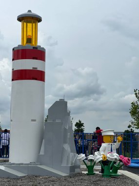 GOSHEN, NY - 14 Mayıs: Lego Şehri Goshen, New York 'ta 14 Mayıs 2022' de görüldüğü gibi.