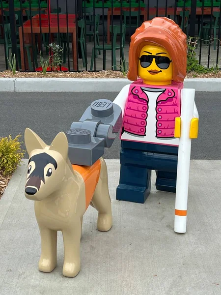 Goshen Mei Lego Stad Bij Legoland Goshen New York Gezien — Stockfoto