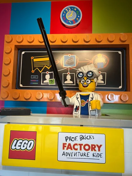 Гошен Нью Йорк Мая Lego Factory Adventure Ride Леголенде Штат — стоковое фото