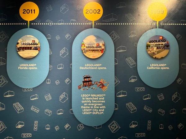 GOSHEN, NY - 14 Mayıs 2022 'de görüldüğü gibi Lego Fabrikası Macera Gezisi Goshen, New York' ta.