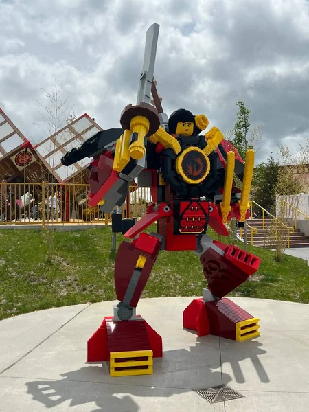 Goshen Мая Lego Ninjago World Леголенде Гошене Нью Йорк Видно — стоковое фото