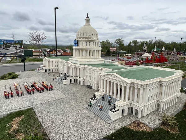 Goshen Května Miniland Legolandu Gošenu New York Viz Května 2022 — Stock fotografie