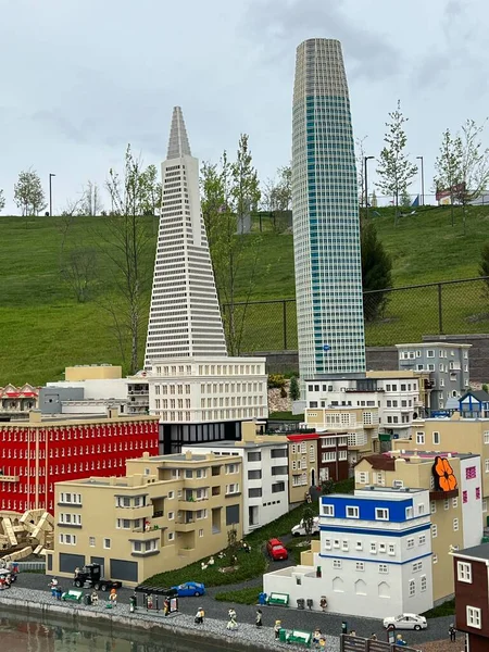 Goshen Mei Miniland Bij Legoland Goshen New York Gezien Mei — Stockfoto