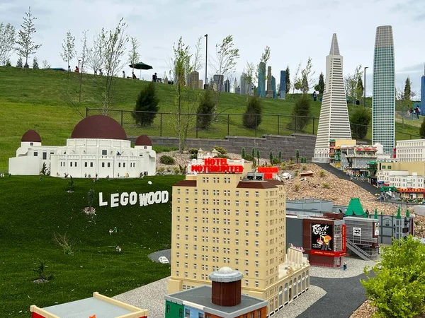 Goshen Maggio Miniland Legoland Goshen New York Come Visto Maggio — Foto Stock