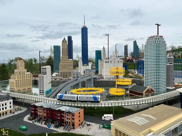 Goshen Mayo Minilandia Legoland Goshen Nueva York Visto Mayo 2022 — Foto de Stock