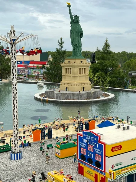 Goshen Května Miniland Legolandu Gošenu New York Viz Května 2022 — Stock fotografie