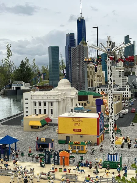 Goshen Maggio Miniland Legoland Goshen New York Come Visto Maggio — Foto Stock