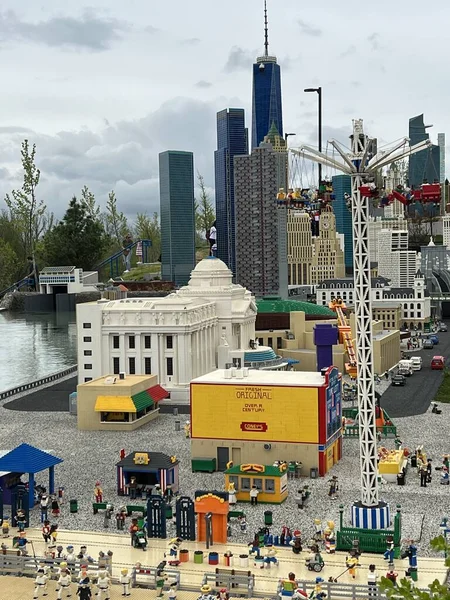 Goshen Května Miniland Legolandu Gošenu New York Viz Května 2022 — Stock fotografie