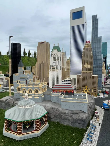 Goshen Mei Miniland Bij Legoland Goshen New York Gezien Mei — Stockfoto