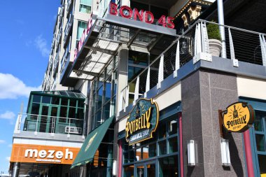 OXON HILLS, MD - 2 Nisan 2021 Oxon Hills, Maryland 'deki Ulusal Liman.