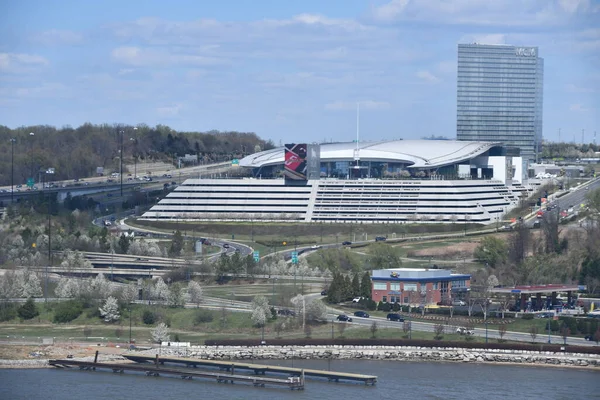 Oxon Hills Apr View Capital Wheel National Harbor Oxon Hills — Stock Photo, Image