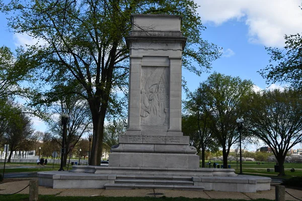 Washington Apr Památník Johna Paula Jonese Washingtonu Viz Dubna 2021 — Stock fotografie