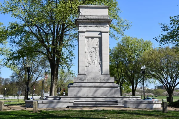 Washington Abril Monumento John Paul Jones Washington Visto Abril 2021 — Foto de Stock