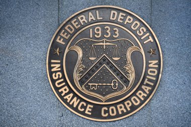 WASHINGTON DC - 3 Nisan 2021 'de Washington' da görülen Federal Mevduat Sigorta Şirketi (FDIC).
