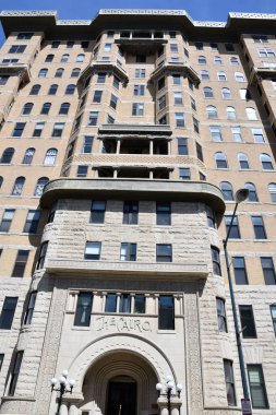 WASHINGTON DC - 3 Nisan 2021 'de Washington DC' deki Kahire Apartmanı.