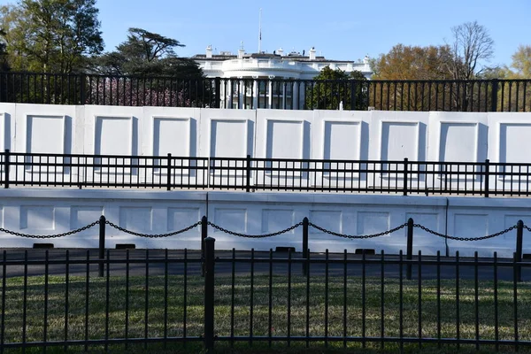 Washington Apr Casa Branca Washington Como Visto Abril 2021 Residência — Fotografia de Stock