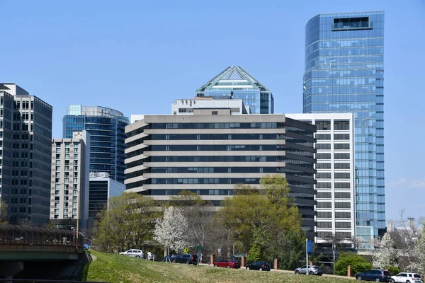 Arlington Apr Kontorsbyggnader Arlington Virginia Sett Den April 2021 — Stockfoto
