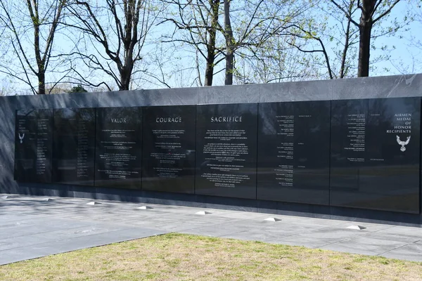 Arlington Apr Air Force Memorial Arlington Virginia Seen April 2021 — Stock Photo, Image