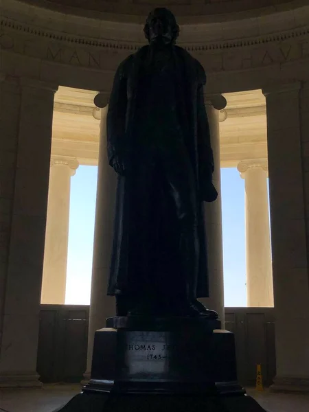 Washington Apr Thomas Jefferson Memorial Washington Sett Den April 2021 — Stockfoto