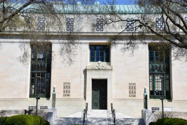 WASHINGTON DC - 5 Nisan 2021 'de Washington DC' de görülen Ulusal Bilim Akademisi.