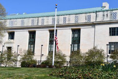 WASHINGTON DC - 5 Nisan 2021 'de Washington DC' de görülen Ulusal Bilim Akademisi.