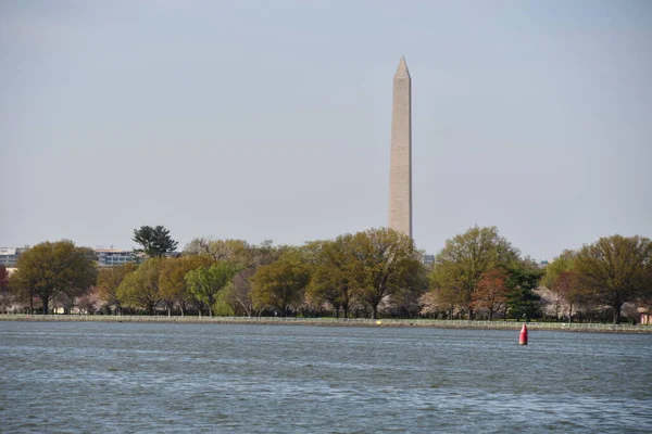 Washington Apr Monumento Washington Como Visto Abril 2021 — Fotografia de Stock