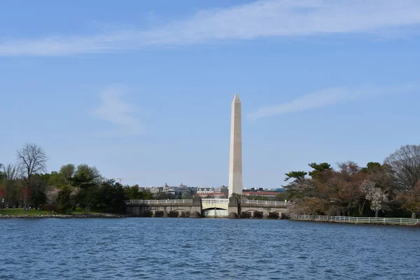 Washington Apr Monumento Washington Como Visto Abril 2021 — Fotografia de Stock