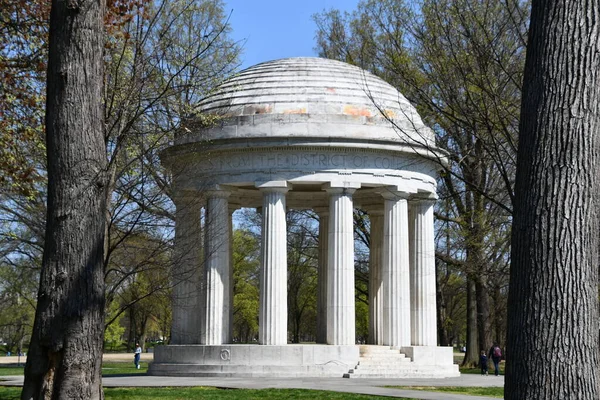 Washington Apr District Columbia War Memorial Emlékmű Megemlékezés Polgárok Kerület — Stock Fotó