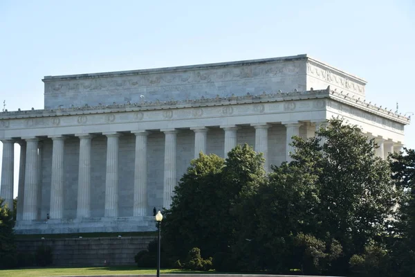 Washington Apr Lincoln Memorial Washington Seen April 2021 American National — Stock Photo, Image