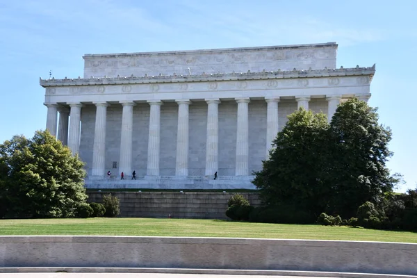 Washington Apr Lincoln Memorial Waszyngtonie Waszyngton Widziany Kwietnia 2021 Roku — Zdjęcie stockowe
