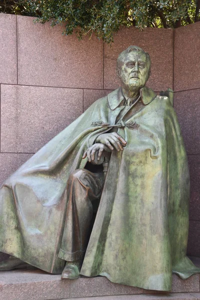 Washington Abril Monumento Franklin Delano Roosevelt Washington Visto Abril 2021 — Foto de Stock