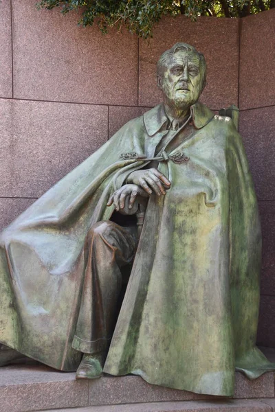 Washington Apr Franklin Delano Roosevelt Memorial Washington Gezien April 2021 — Stockfoto