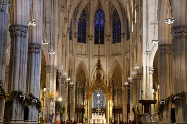 New York Şehri, New York - 30 Mayıs: St. Patrick Katedrali, 30 Mayıs 2022.