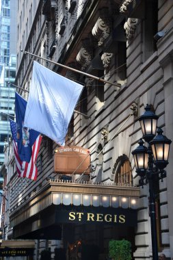 NEW YORK NY - 30 Mayıs New York, Manhattan 'daki St. Regis New York, 30 Mayıs 2022.