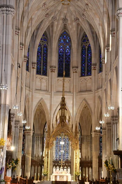 New York City Mai Patrick Cathedral New York Aufgenommen Mai — Stockfoto