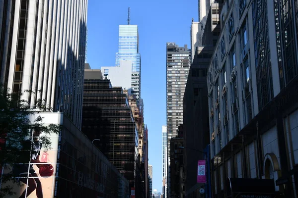Nueva York Sep Edificios Manhattan Nueva York Visto Sep 2021 —  Fotos de Stock