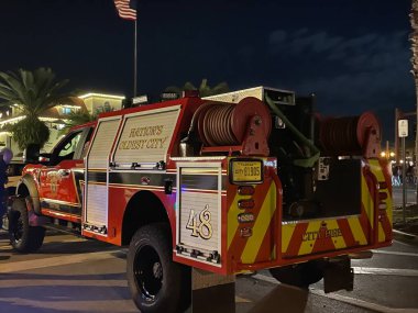 ST AUGUSTINE, FL - NOV 20: Night of Lights at the Historic District in St Augustine, Florida, as seen on Nov 20, 2021.