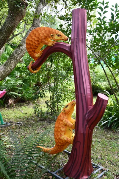 Orlando Nov Asiatisches Laternenfest Central Florida Zoo Und Botanischen Garten — Stockfoto