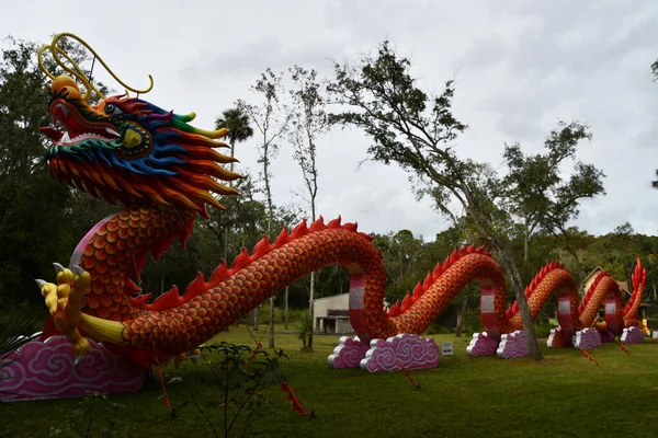 Orlando Nov Asian Lantern Festival Central Florida Zoo Botanical Gardens — Stock Photo, Image