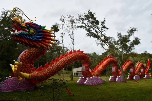 Orlando Nov Asian Lantern Festival Central Florida Zoo Botanical Gardens — Stock Photo, Image